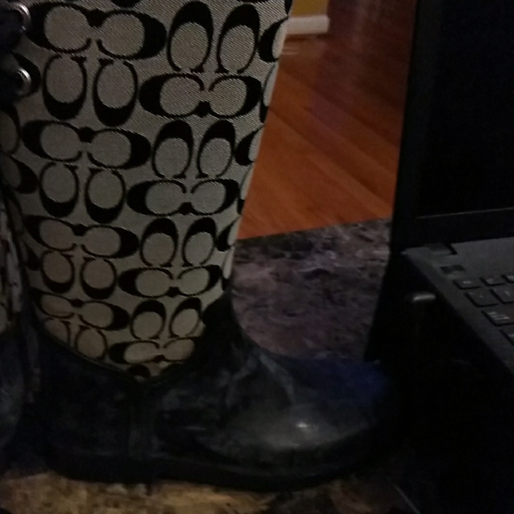 Coach knee high boots - Picture 3 of 3